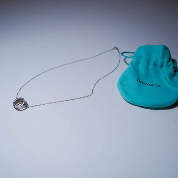 Tiffany Interlocking Rings Necklace - Picture 3 of 5